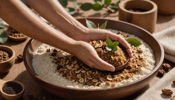 Les gommages naturels redonnent éclat à l'épiderme