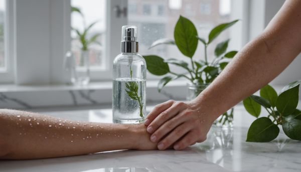 Une bonne hydratation quotidienne protège l'épiderme